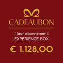 Cadeaubon - 1 jaar abonnement Experience box