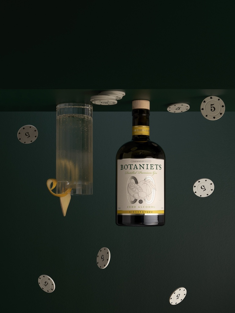 Botaniets Distilled Gin 0.0% - Ginger Yuzu