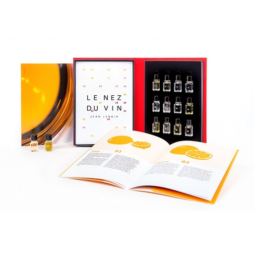 [LNDV 12 Aromas VIN BLANC - EN] LE NEZ DU VIN J. Lenoir 12 Aromas VIN BLANC 