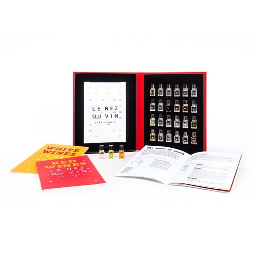 [LNDV 24 Aromas DUO (vin rouge & vin blanc) - EN] LE NEZ DU VIN J. Lenoir 24 Aromas DUO (vin rouge & vin blanc) 
