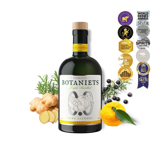 Botaniets Distilled Gin 0.0% - Ginger Yuzu